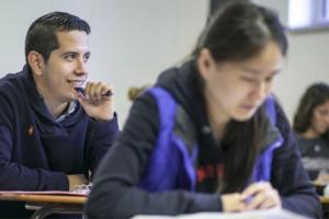 students in classroom